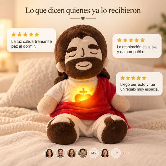 Peluche de Jesús que Respira
