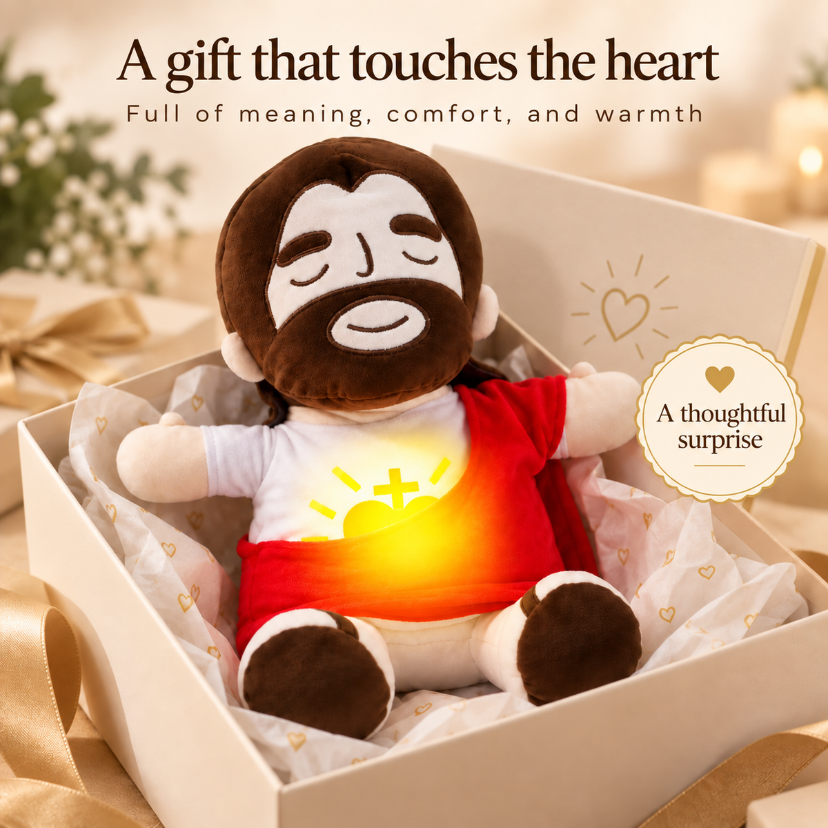 Breathing Jesus Plush | AURA™