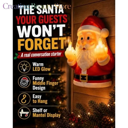Cheeky Claus | Middle Finger Santa