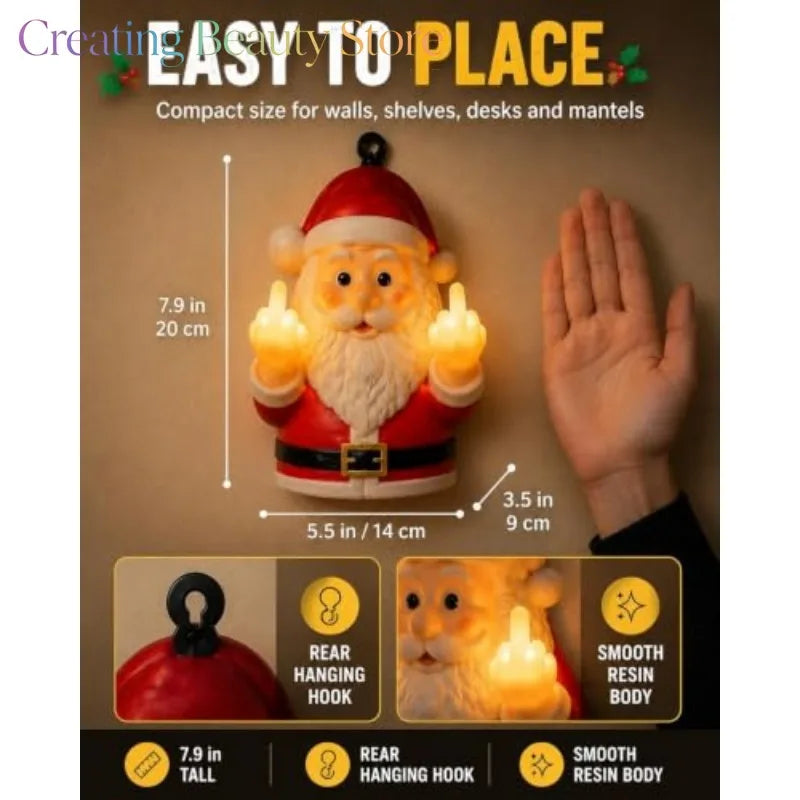Cheeky Claus | Middle Finger Santa