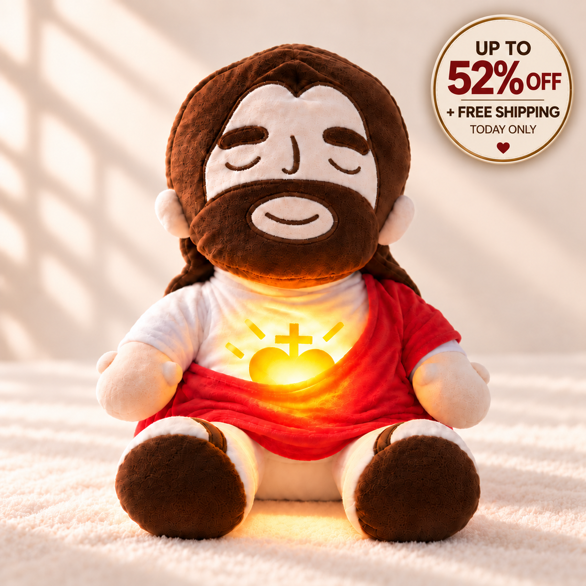 Breathing Jesus Plush | AURA™