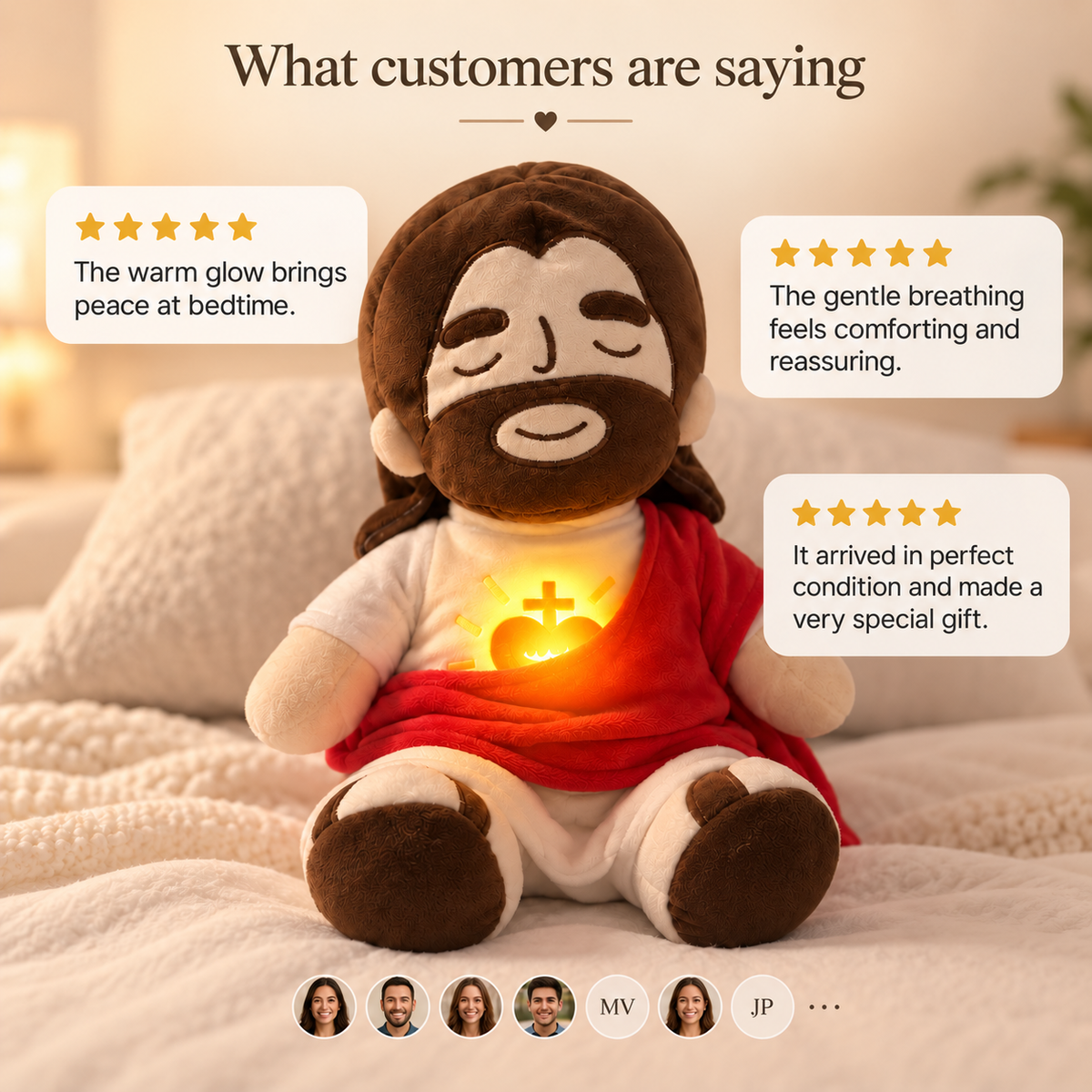 Breathing Jesus Plush | AURA™