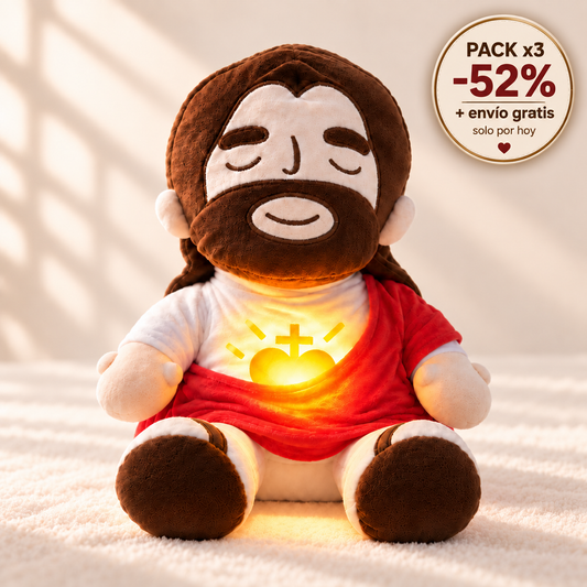 Peluche de Jesús que Respira